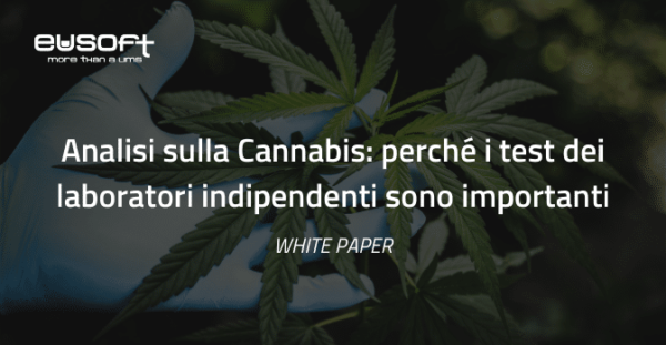 Eusoft LIMS White Paper: Analisi sulla Cannabis, perché i test dei laboratori indipendenti sono importanti