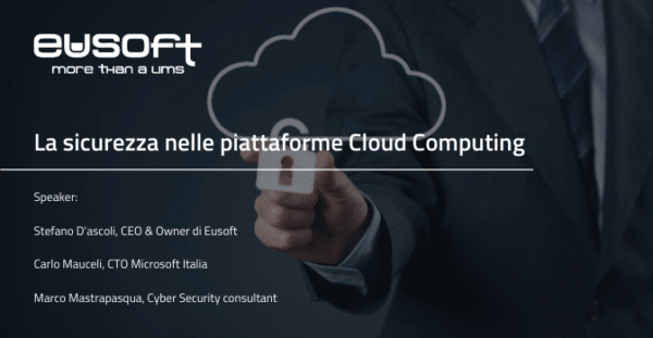 La sicurezza nelle piattaforme cloud computing