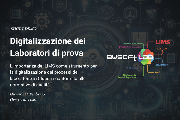 Evento: Digitalizzazione dei Laboratori di prova