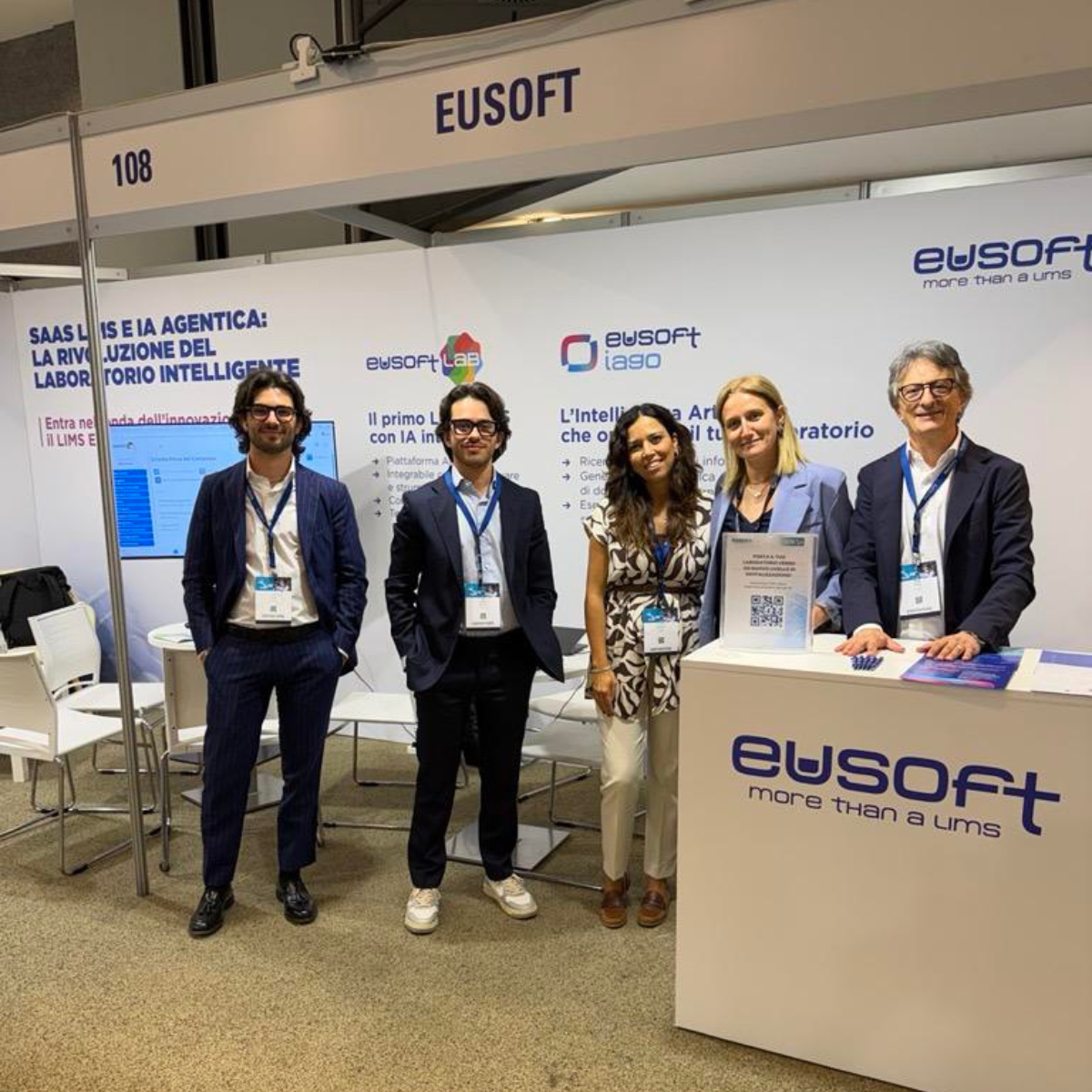 SaaS LIMS e IA- Eusoft a Lab Italia
